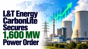 L&T Energy CarbonLite Secures 1,600 MW Power Order; Shares Fall 0.75%