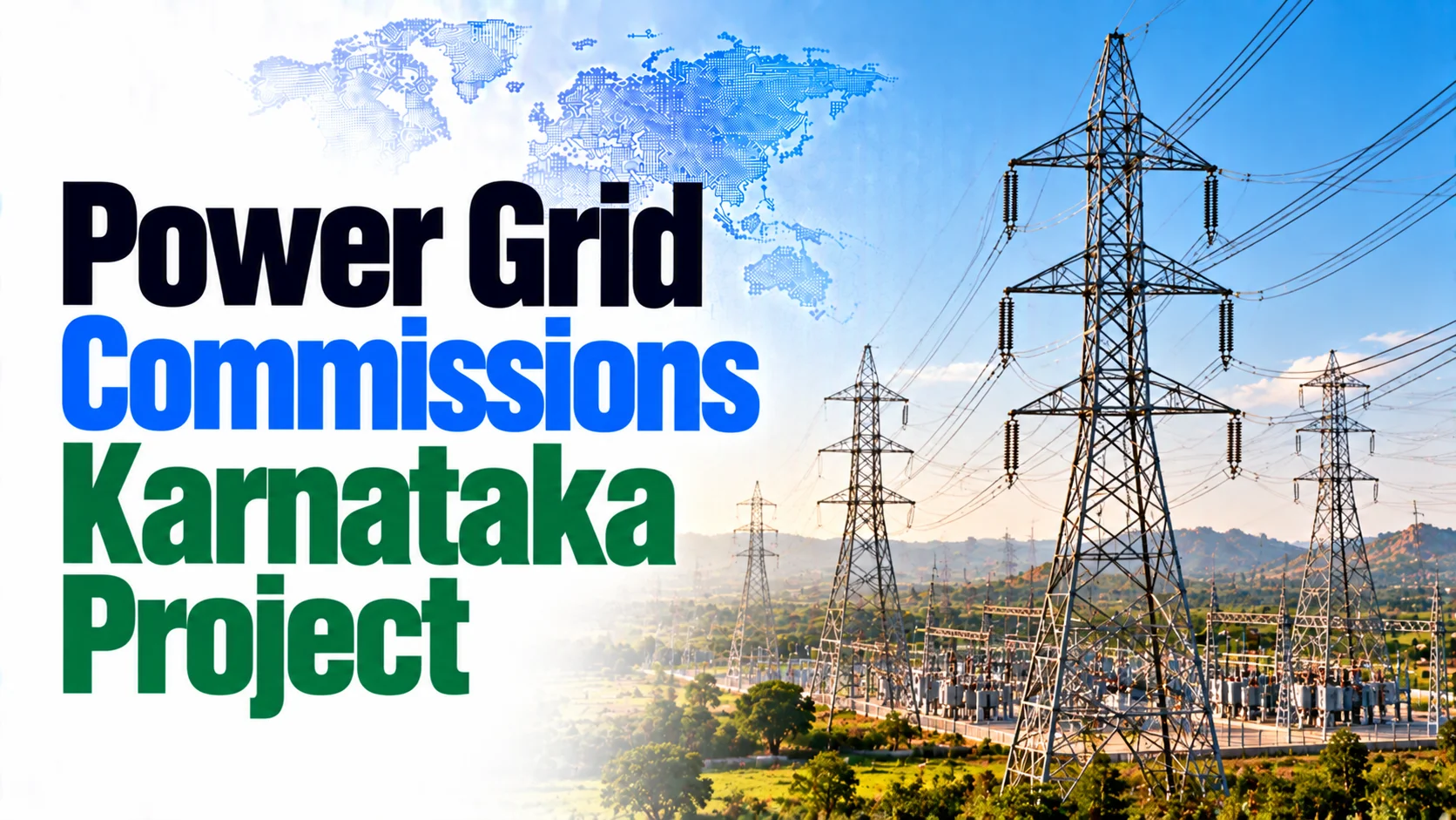 Power Grid Commissions Karnataka Project; Shares Rise 1.12%