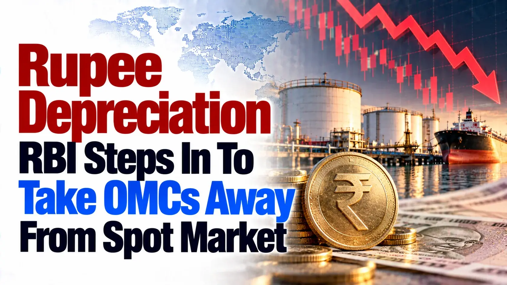 Rupee Depreciation: RBI Steps In To Take OMCs Away From Spot Market, Tightens Derivative Trades