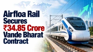 Airfloa Rail Secures ₹34.85 Crore Vande Bharat Contract; Shares Fall