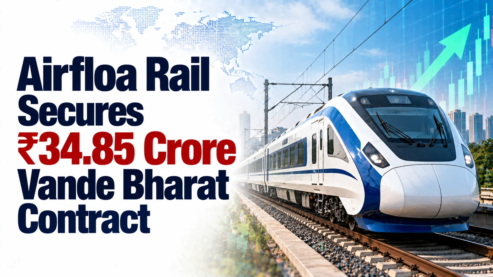 Airfloa Rail Secures ₹34.85 Crore Vande Bharat Contract; Shares Fall