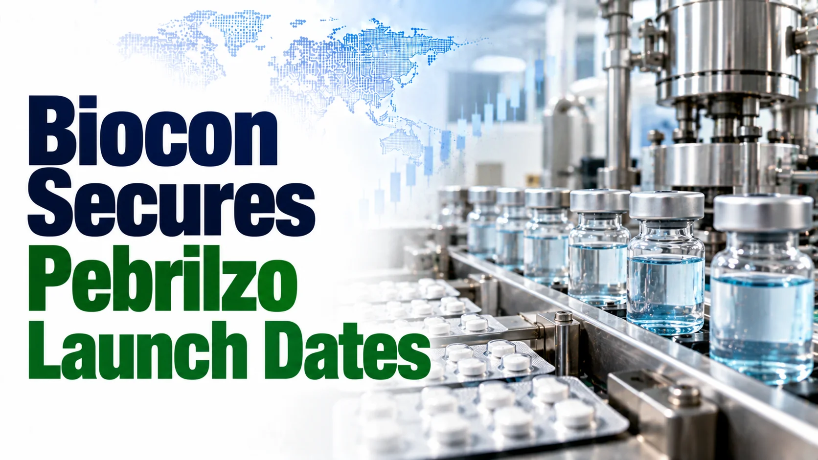 Biocon Secures Pebrilzo Launch Dates; Shares Fall 0.94%