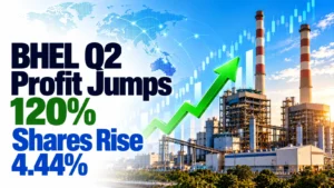 BHEL Q2 Profit Jumps 120%; Shares Rise 4.44%
