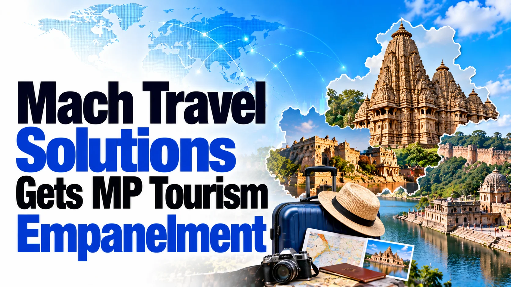 Mach Travel Solutions Gets MP Tourism Empanelment; Shares Decline 1.8%