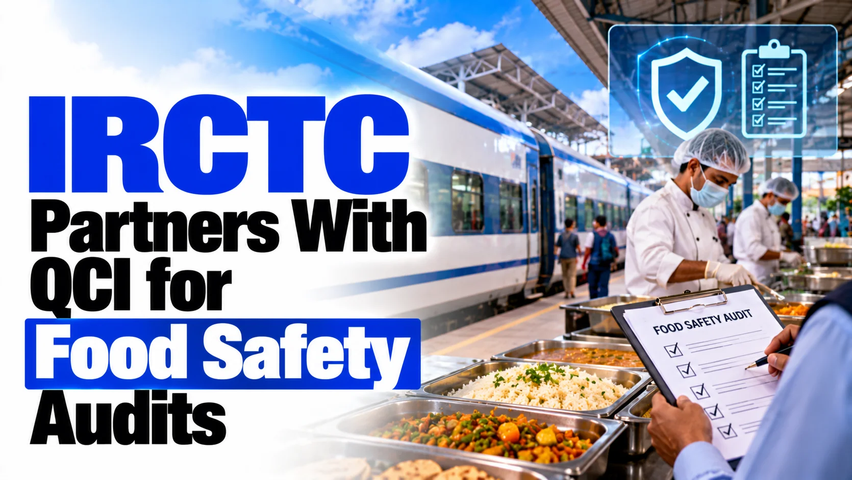 IRCTC Partners With QCI for Food Safety Audits; Shares Fall 0.19%