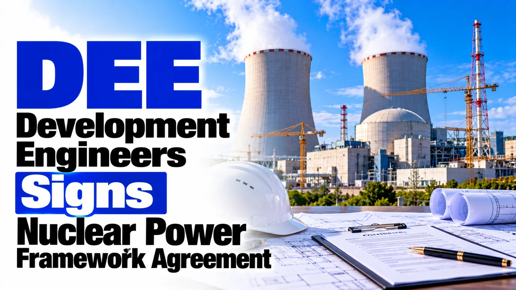DEE Development Engineers Signs Nuclear Power Framework Agreement; Shares Fall 0.63%