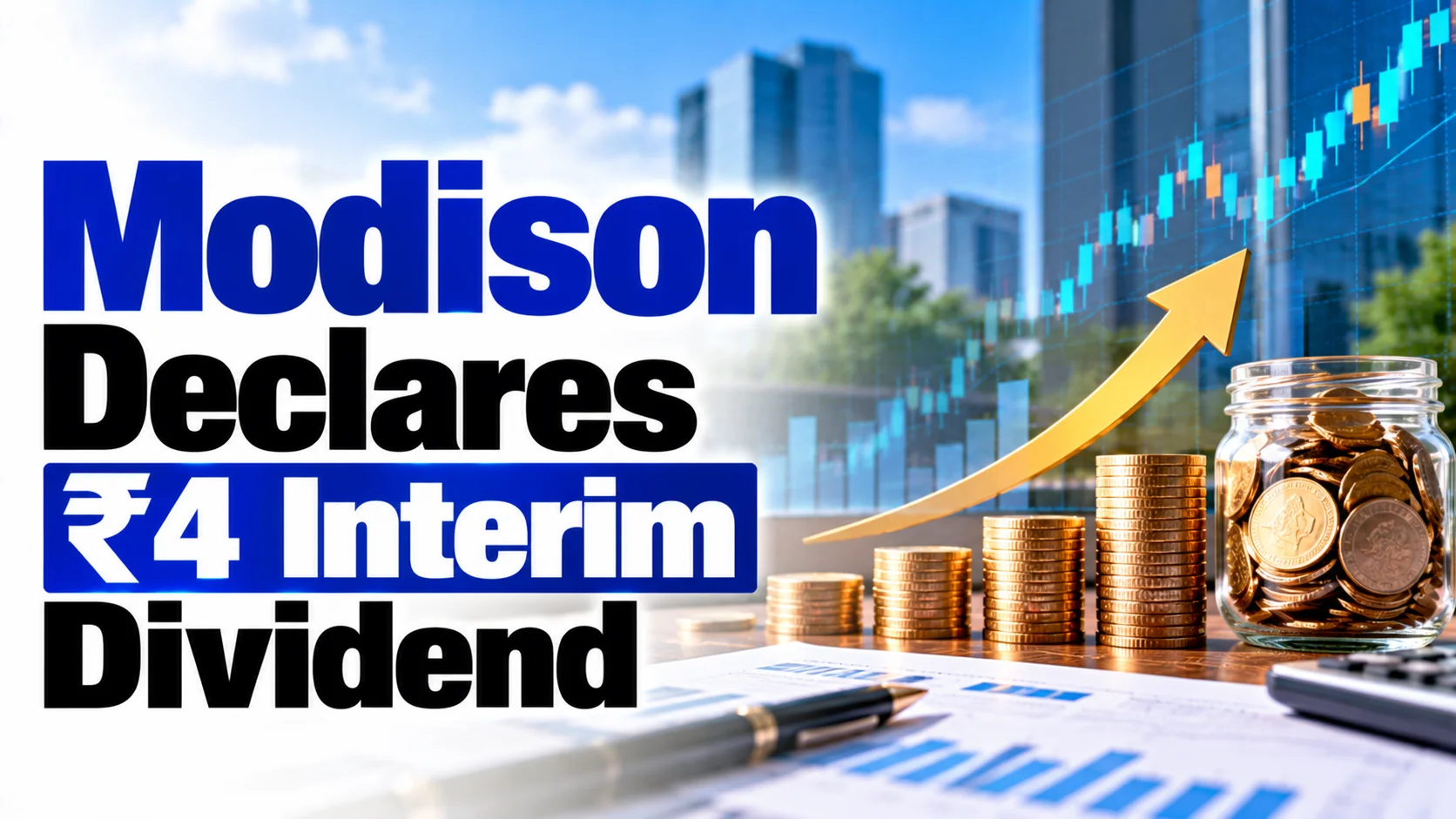 Modison Declares ₹4 Interim Dividend; Shares Fall 5%
