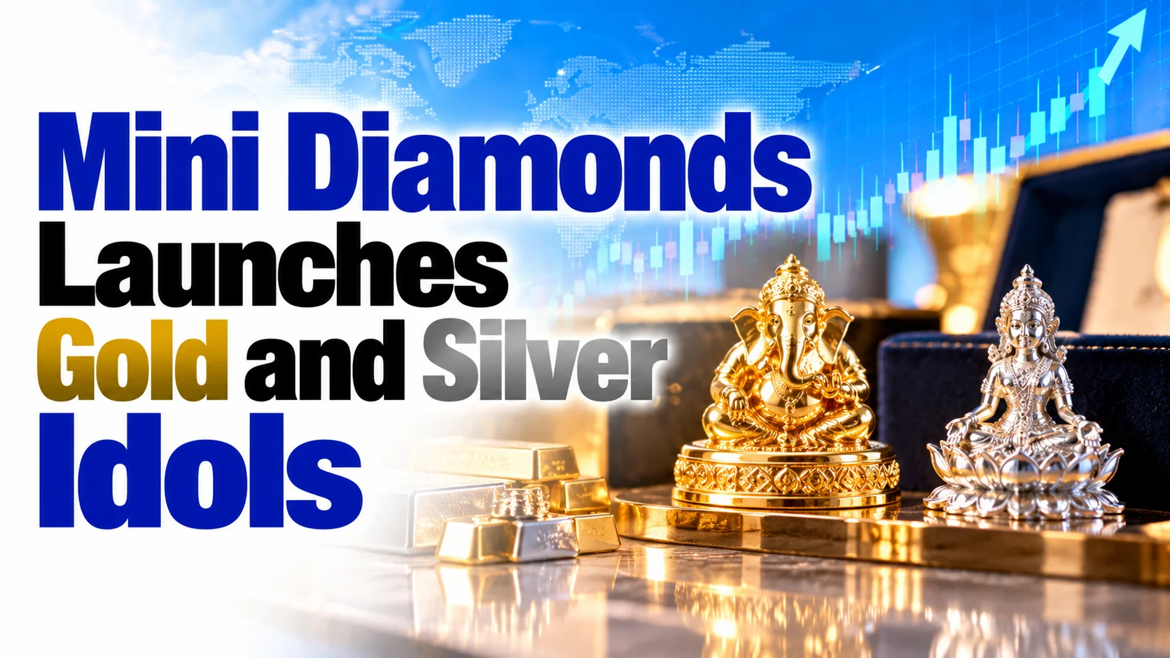Mini Diamonds Launches Gold and Silver Idols; Shares Trade at ₹4.03