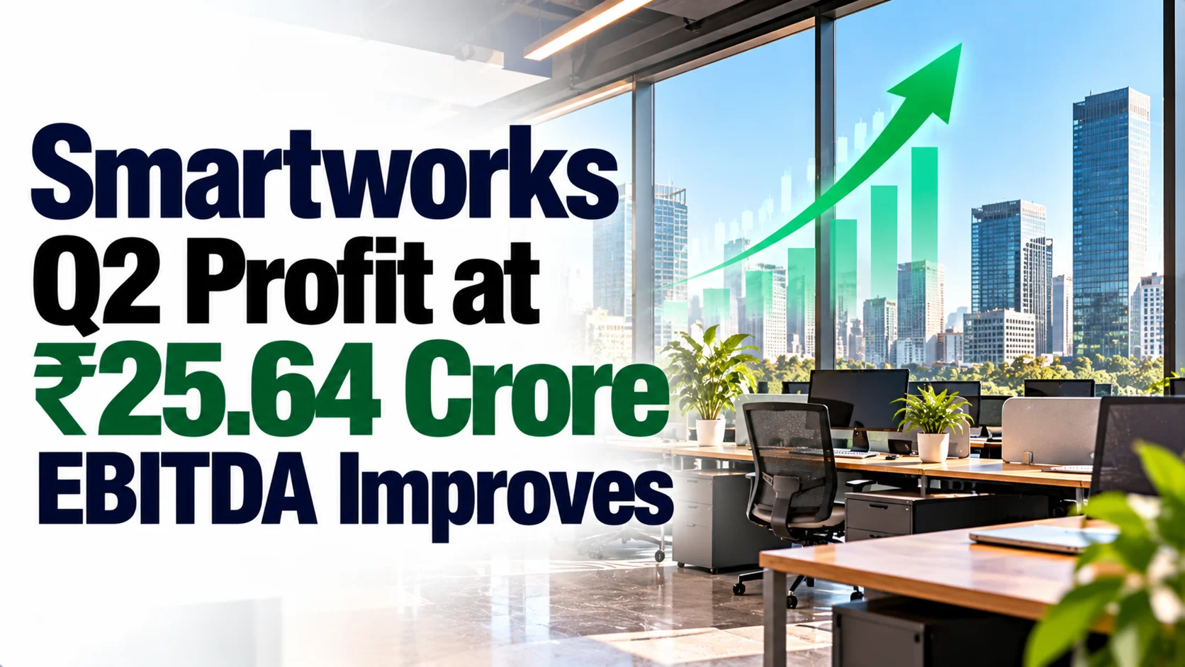 Smartworks Q2 Profit at ₹25.64 Crore; EBITDA Improves