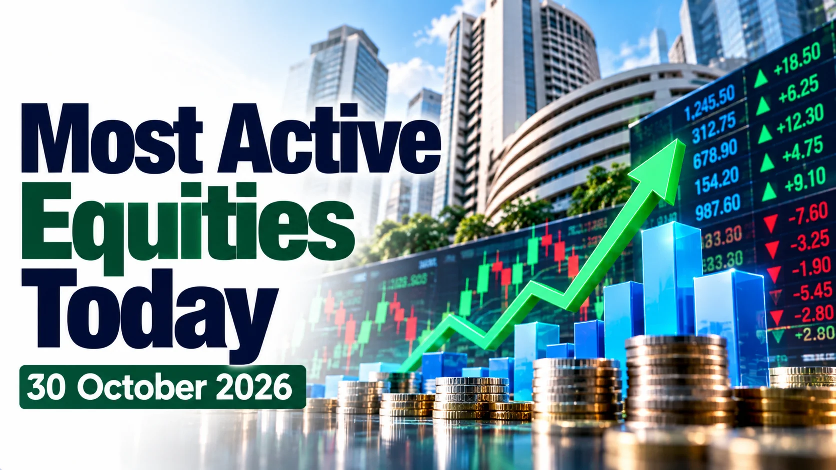 Most Active Equities Today, 30 October 2026 at 11:38 AM IST: Sagility India, PC Jeweller and Suzlon Energy in Focus 