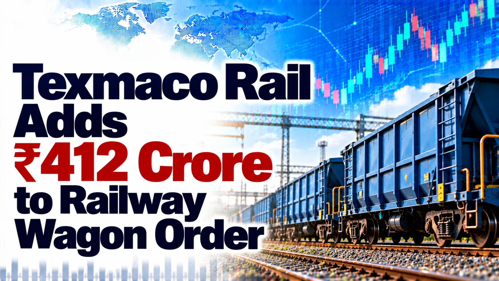 Texmaco Rail Adds ₹412 Crore to Railway Wagon Order; Shares Rise 3.36%