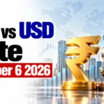 INR VS USD Rate, October 6, 2026: Rupee Falls 8 Paise To Close at 96.43 Against US Dollar