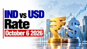 INR VS USD Rate, October 6, 2026: Rupee Falls 8 Paise To Close at 96.43 Against US Dollar