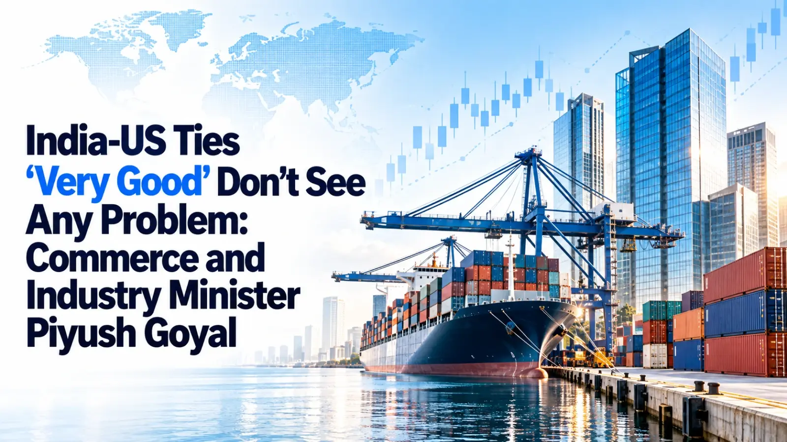 India-US Ties ‘Very Good’; Don’t See Any Problem: Commerce and Industry Minister Piyush Goyal