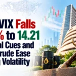 India VIX Falls 3.86% to 14.21 as Global Cues and Softer Crude Ease Opening Volatility