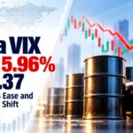 India VIX Falls 5.96% to 14.37 as Oil Prices Ease and Global Risks Shift