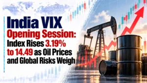 India VIX Opening Session: Index Rises 3.19% to 14.49 as Oil Prices and Global Risks Weigh
