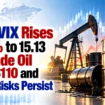 India VIX Rises 2.64% to 15.13 as Crude Oil Tops $110 and Global Risks Persist