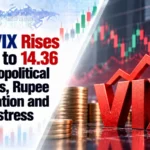 India VIX Rises 3.46% to 14.36 Amid Geopolitical Concerns, Rupee Depreciation and Market Stress