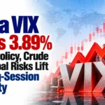 India VIX Rises 3.89% as RBI Policy, Crude and Global Risks Lift Opening-Session Volatility