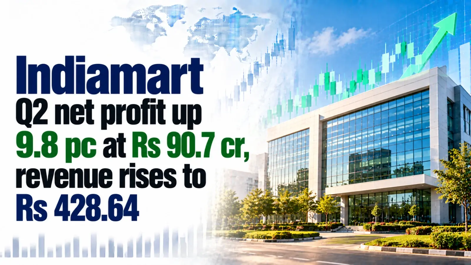 Indiamart Q2 Net Profit up 9.8% at Rs 90.7 Cr, Revenue Rises to Rs 428.64 Cr