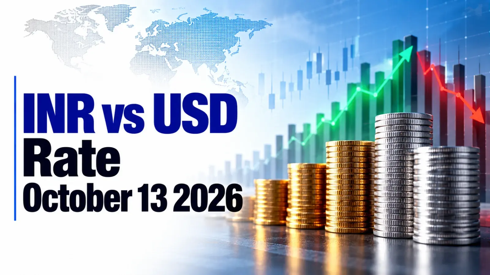 INR vs USD Rate, October 12, 2026: Rupee Jumps 82 Paise to 94.96 Against US Dollar in Early Trade