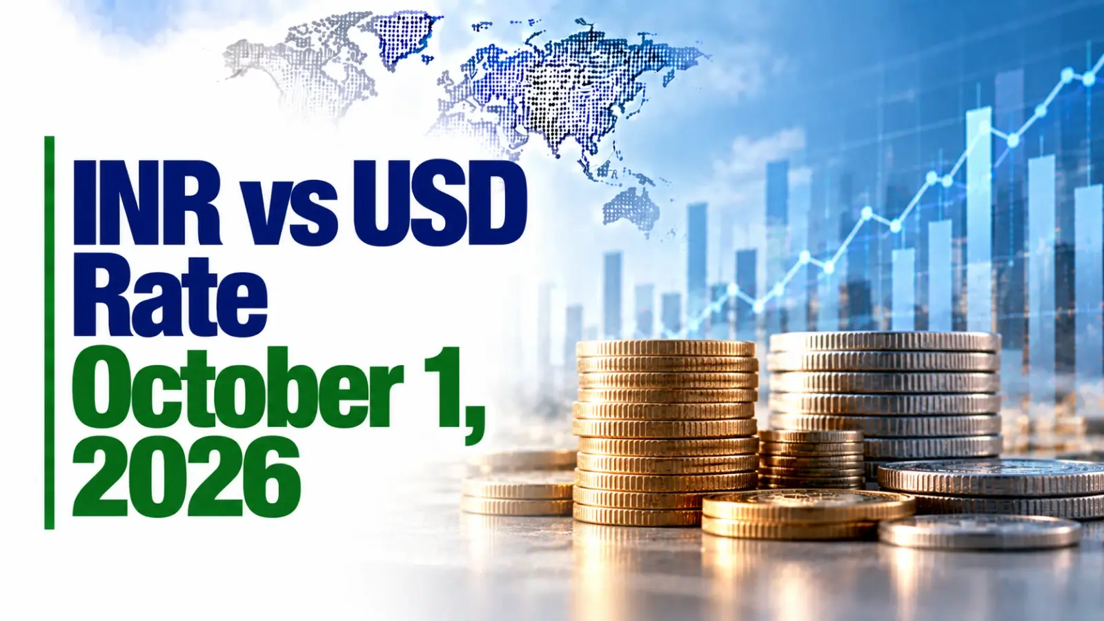 INR vs USD Rate, October 1, 2026: Rupee Falls 3 Paise to 95.97 Against Dollar in Early Trade