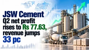 JSW Cement Q2 Net Profit Rises to Rs 77.63, Revenue Jumps 33%