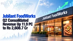 Jubilant FoodWorks Q2 Consolidated Revenue Up 11.9% to Rs 2,608.7 Cr