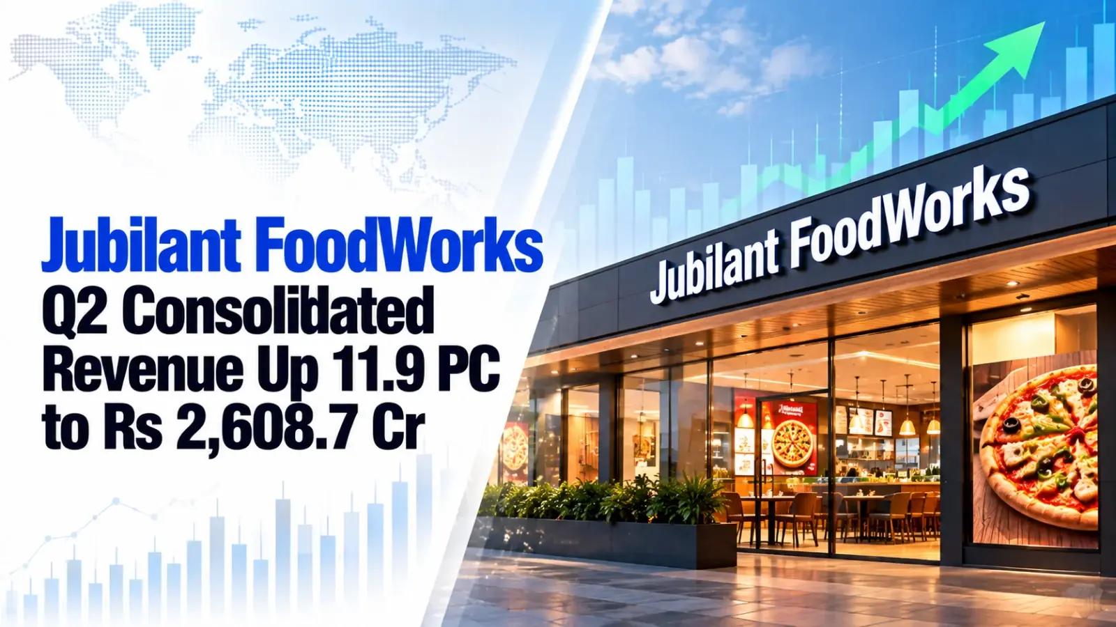 Jubilant FoodWorks Q2 Consolidated Revenue Up 11.9% to Rs 2,608.7 Cr
