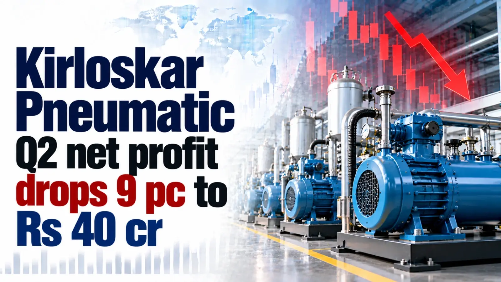 Kirloskar Pneumatic Q2 Net Profit Drops 9% to Rs 40 Cr
