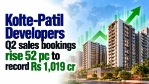 Kolte-Patil Developers Q2 Sales Bookings Rise 52% To Record Rs 1,019 Cr