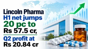 Lincoln Pharma H1 Net Jumps 20% to Rs 57.5 Cr, Q2 Profit at Rs 20.84 Cr