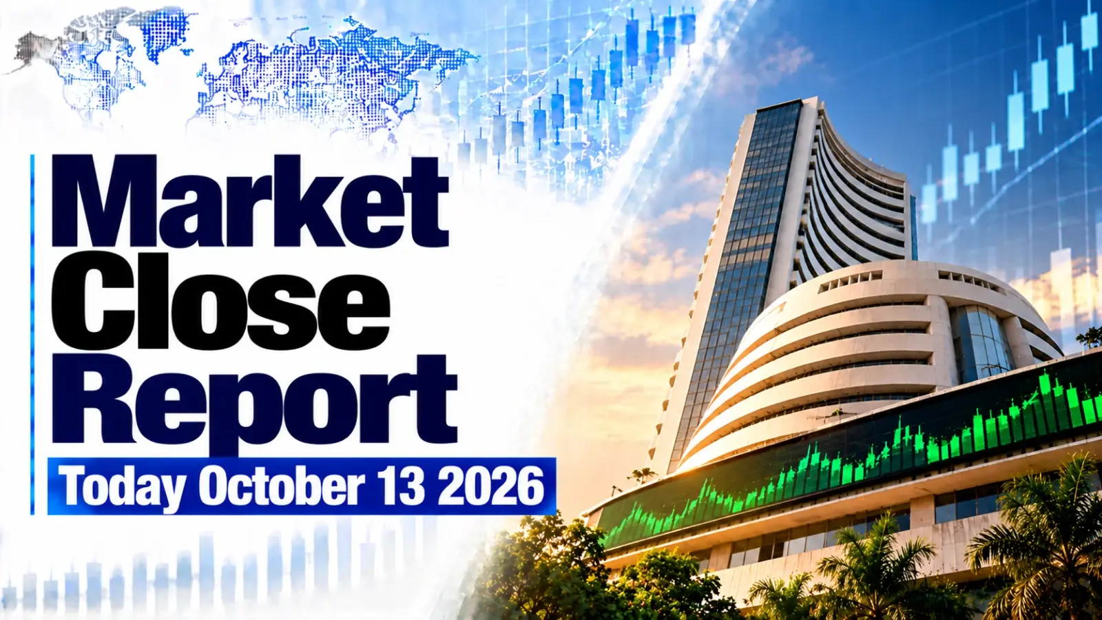Market Close Report Today, October 13, 2026: Nifty, Sensex Stage Sharp Recovery As IT Stocks Rally