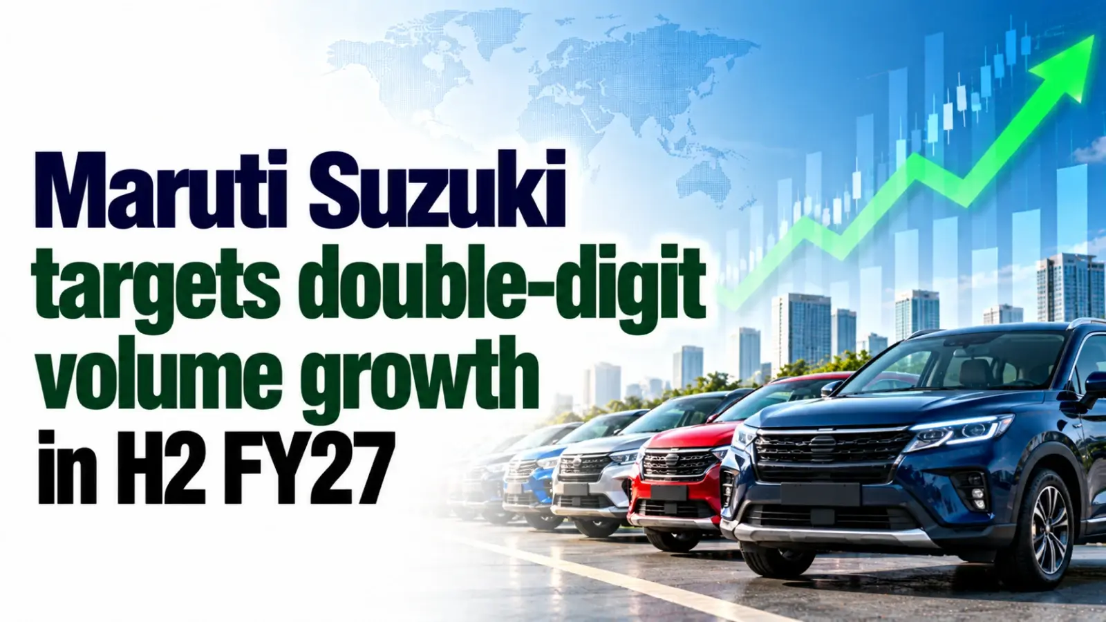 Maruti Suzuki Targets Double-Digit Volume Growth in H2 FY27