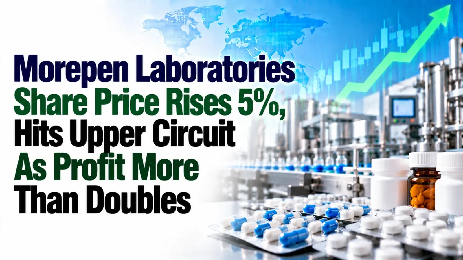 Morepen Laboratories Share Price Rises 5%, Hits Upper Circuit As Profit More Than Doubles
