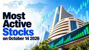 Most Active Stocks, October 14, 2026, at 12:00 PM IST: PC Jeweller Leads Trading Activity