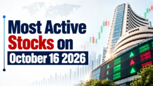 Most Active Stocks on October 16, 2026, at 12:00 PM IST: PC Jeweller Leads Trading Activity