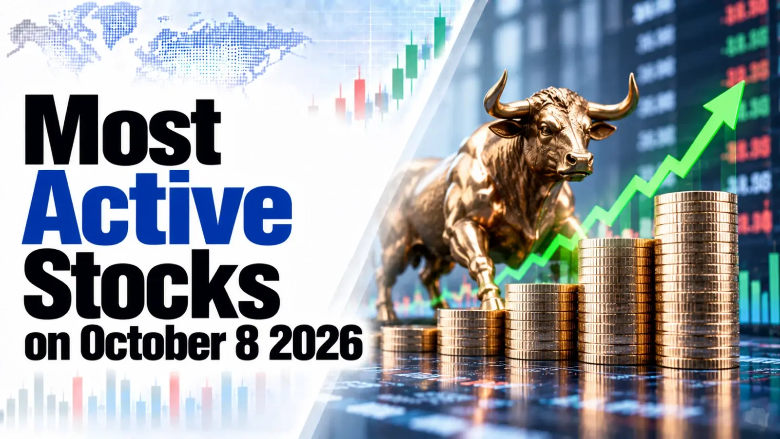 Most Active Stocks October 8 2026