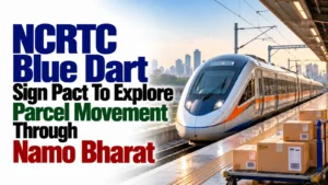 NCRTC, Blue Dart Sign Pact To Explore Parcel Movement Through Namo Bharat