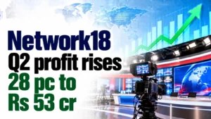 Network18 Q2 Profit Rises 28 PC to Rs 53 Cr