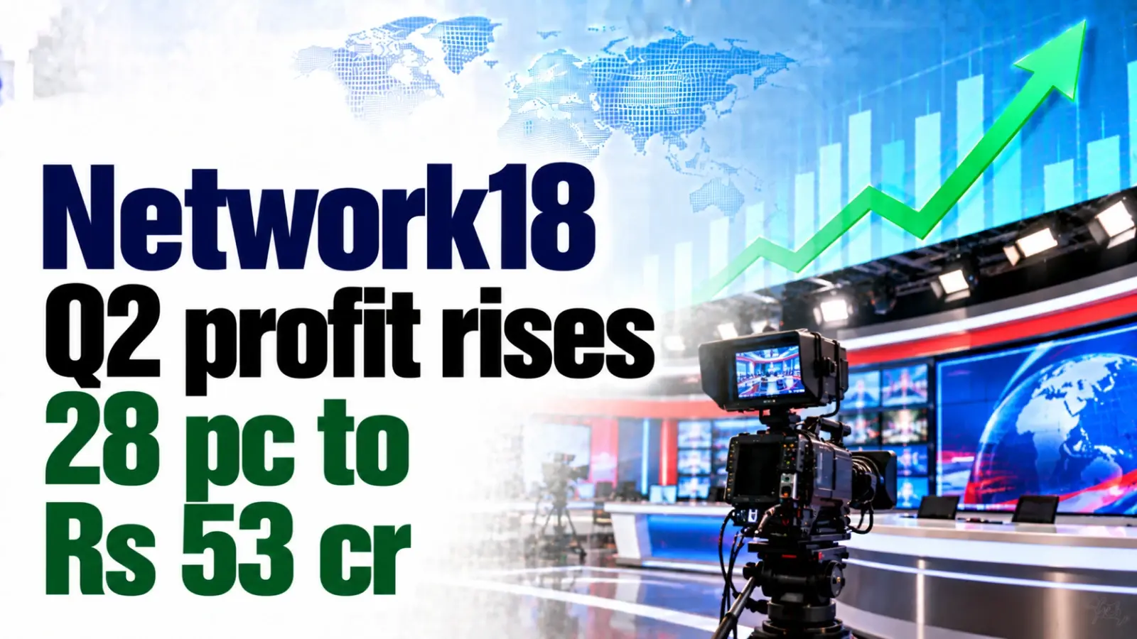 Network18 Q2 Profit Rises 28 PC to Rs 53 Cr