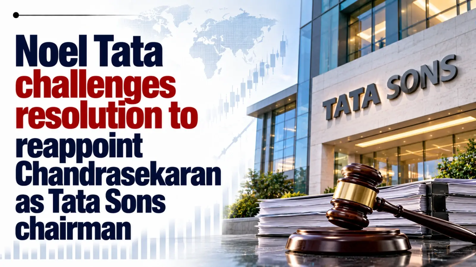 Noel Tata Challenges Resolution to Reappoint Chandrasekaran As Tata Sons Chairman