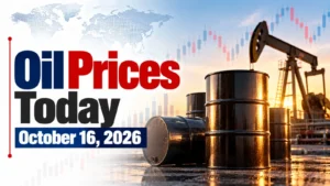 Oil Prices Today, October 16, 2026: Brent Falls To $105.3 As US Seen Easing Shadow Fleet Sanctions