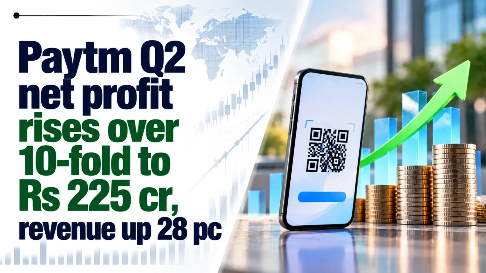 Paytm Q2 Net Profit Rises Over 10-Fold to Rs 225 Cr, Revenue Up 28%