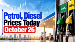 Petrol, Diesel Prices Today, October 26, 2026: Check Latest Rates in Delhi, Mumbai, Kolkata, Chennai, Noida