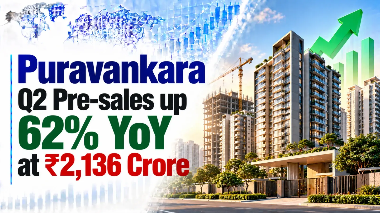 Puravankara Ltd Q2 Sales Bookings Surge 62% to Rs 2,136 Cr