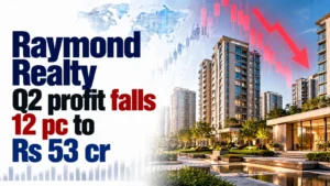 Raymond Realty Q2 Profit Falls 12%to Rs 53 Cr