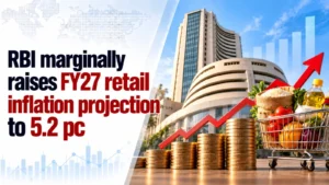 RBI Marginally Raises FY27 Retail Inflation Projection to 5.2%