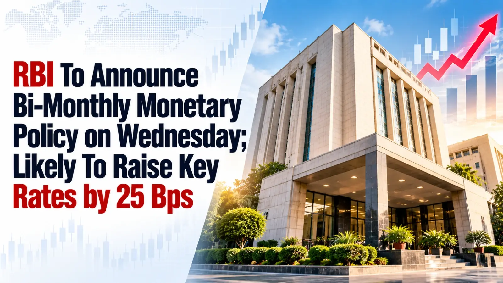 RBI To Announce Bi-Monthly Monetary Policy on Wednesday; Likely To Raise Key Rates by 25 Bps